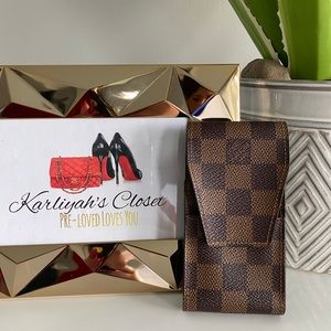 Authentic LV Cigarette Case Damier